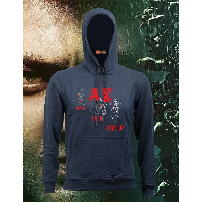 AK NEVER EVER GIVE UP - Valimai HOODIES