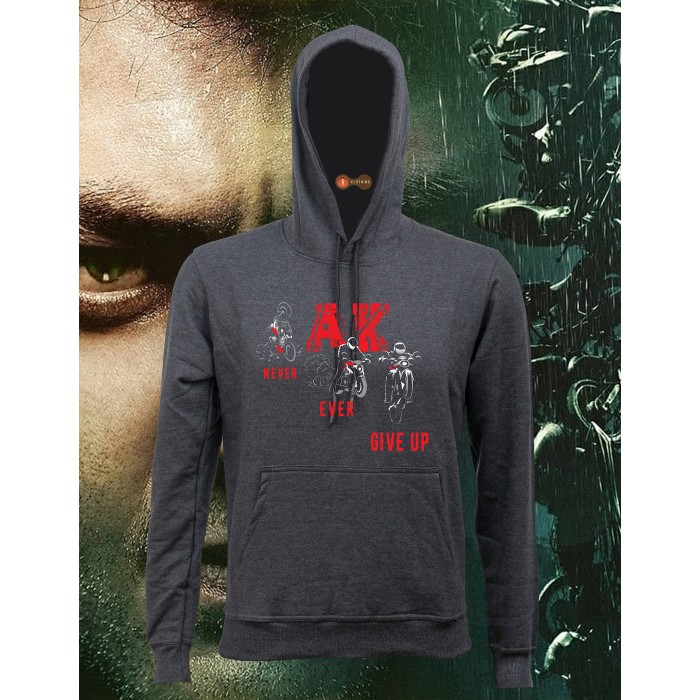 AK NEVER EVER GIVE UP - Valimai HOODIES